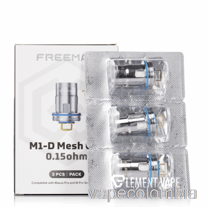 Bobinas De Repuesto De Malla Vape Recargable Freemax M1-d Bobinas De Malla De 0.15ohm M1-d